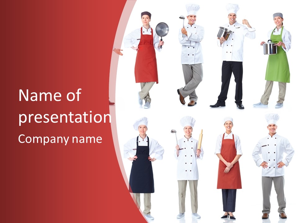 Cooker Profession Cuisine PowerPoint Template