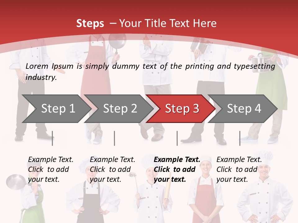 Cooker Profession Cuisine PowerPoint Template
