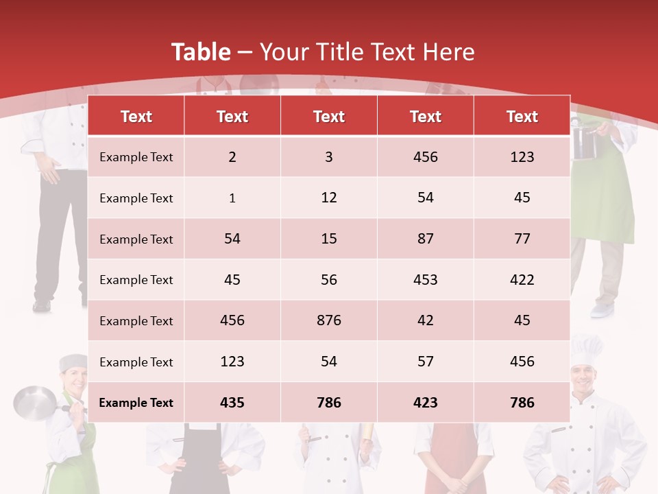Cooker Profession Cuisine PowerPoint Template