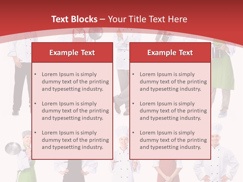 Cooker Profession Cuisine PowerPoint Template