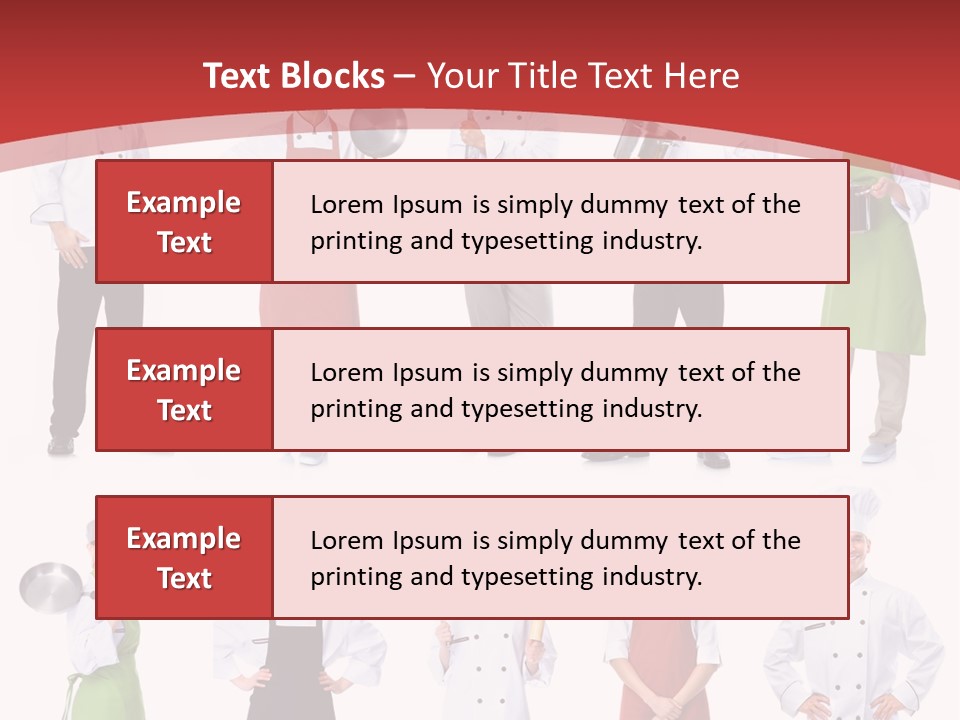 Cooker Profession Cuisine PowerPoint Template