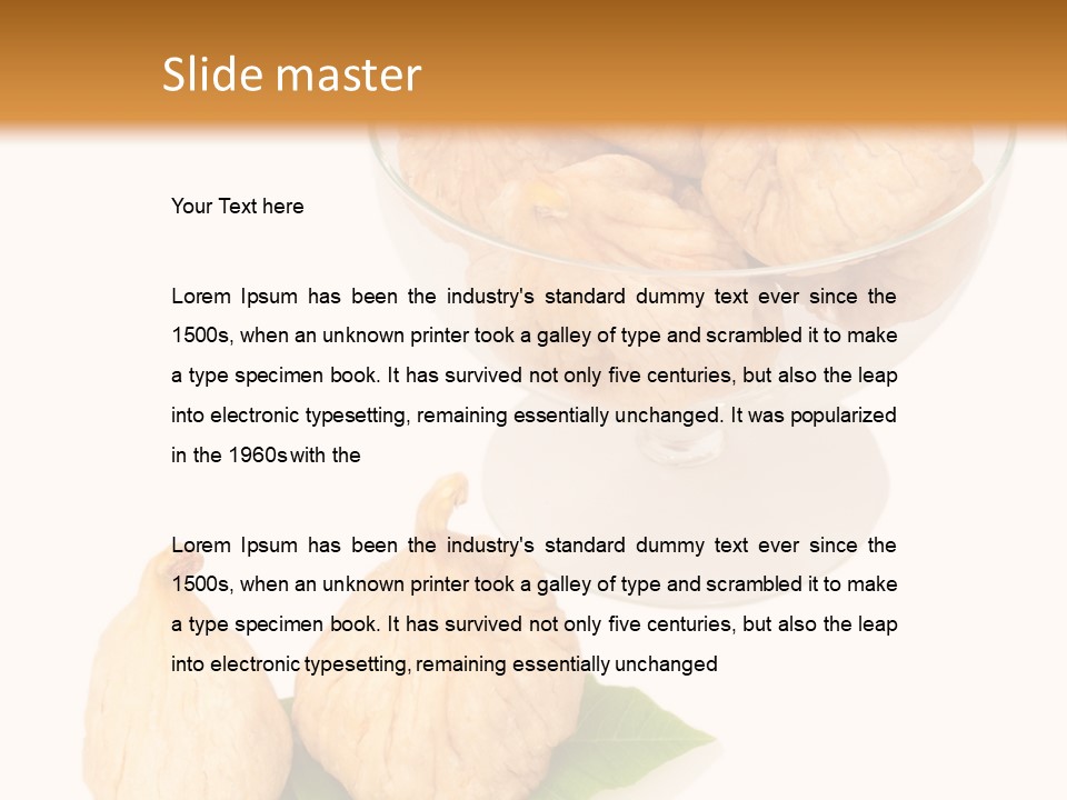 Ingredient Ripe Sweet PowerPoint Template