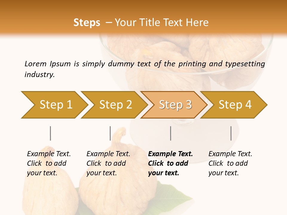 Ingredient Ripe Sweet PowerPoint Template