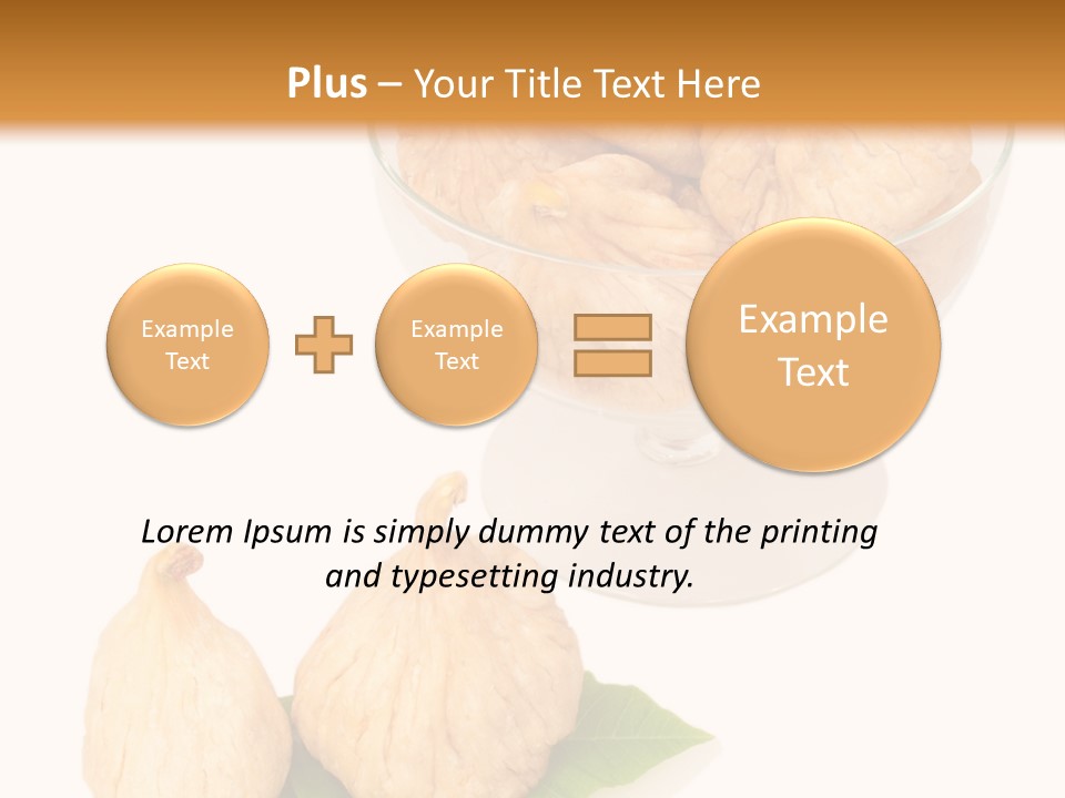 Ingredient Ripe Sweet PowerPoint Template