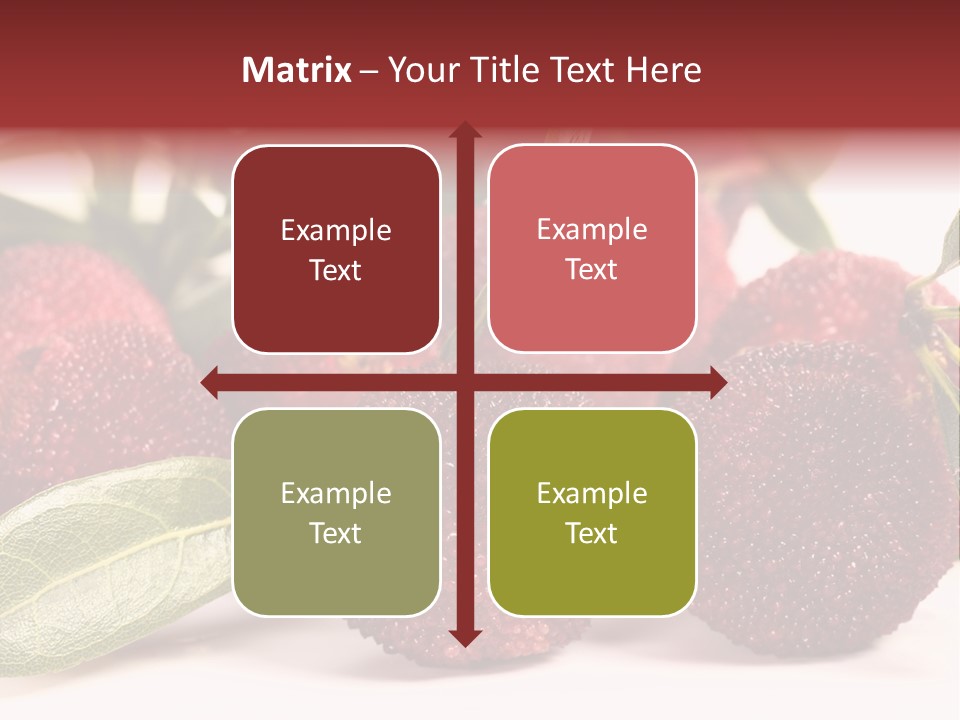 Harvesting Summer Madrona PowerPoint Template