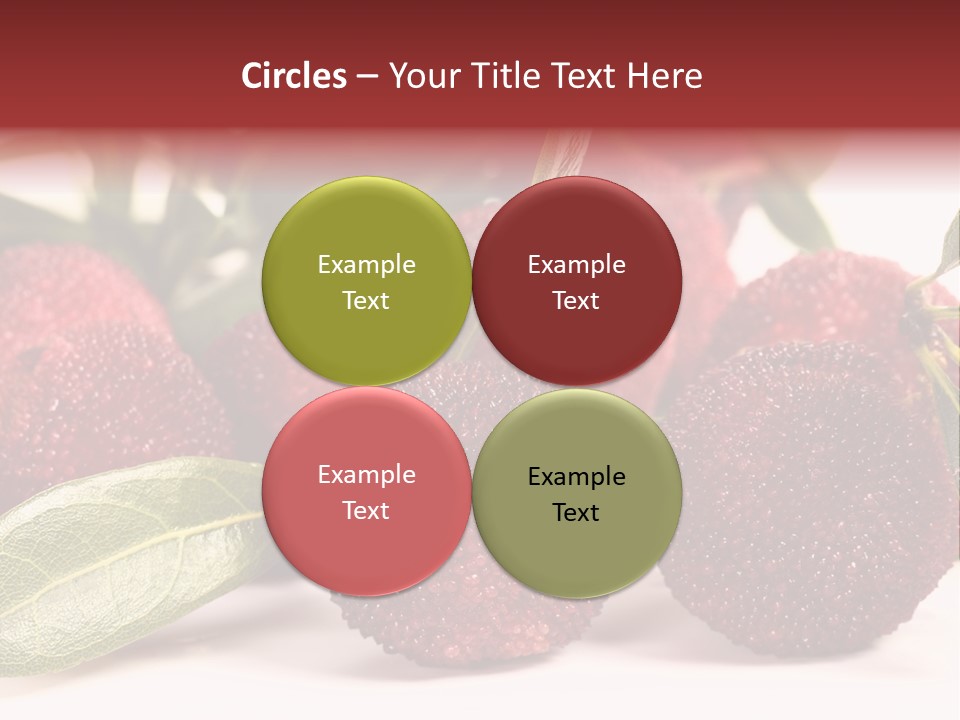 Harvesting Summer Madrona PowerPoint Template