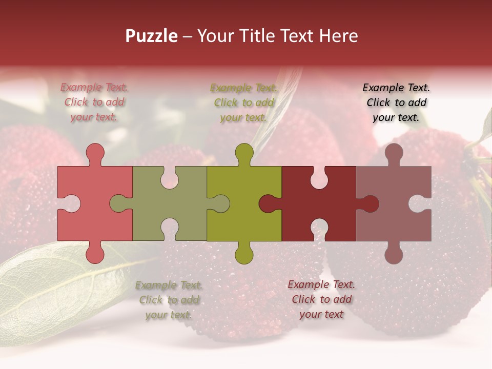 Harvesting Summer Madrona PowerPoint Template