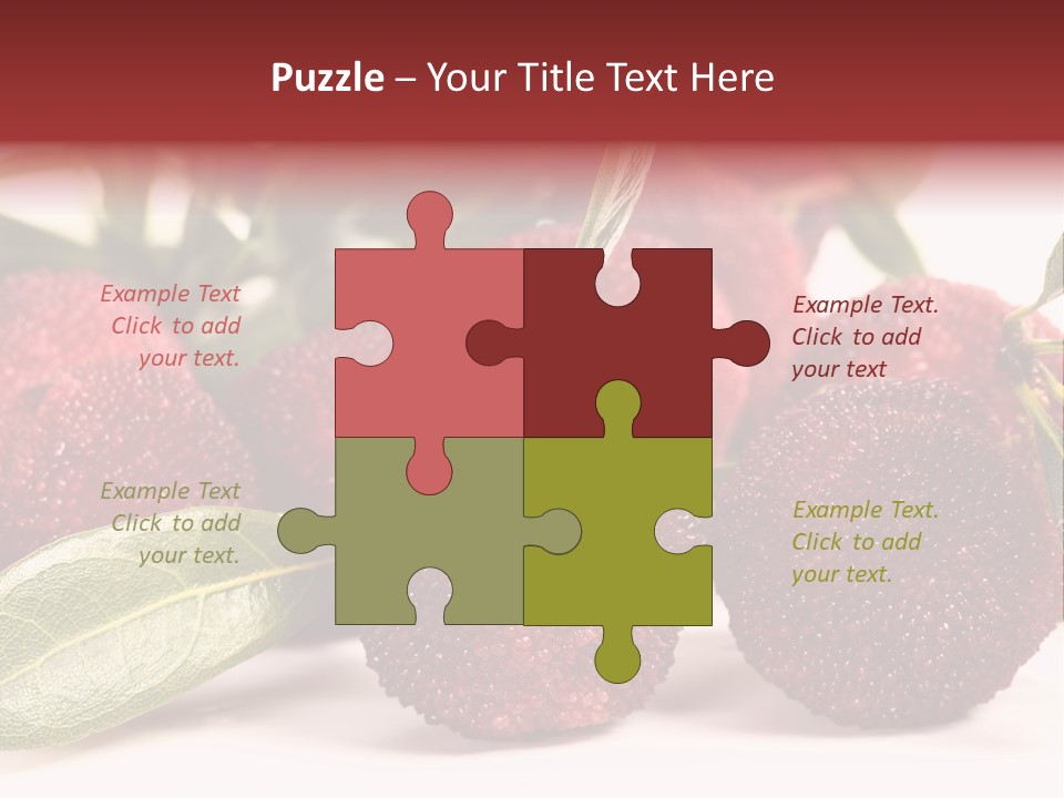 Harvesting Summer Madrona PowerPoint Template