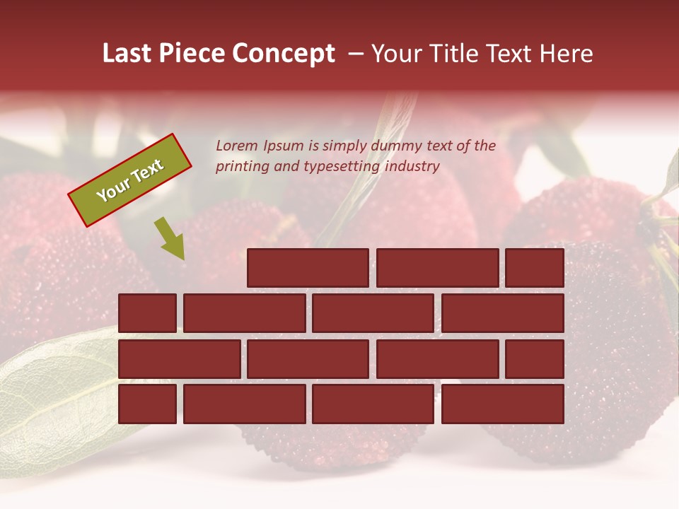 Harvesting Summer Madrona PowerPoint Template