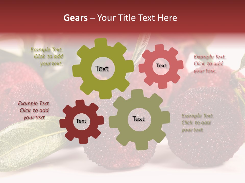 Harvesting Summer Madrona PowerPoint Template