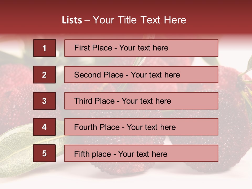 Harvesting Summer Madrona PowerPoint Template