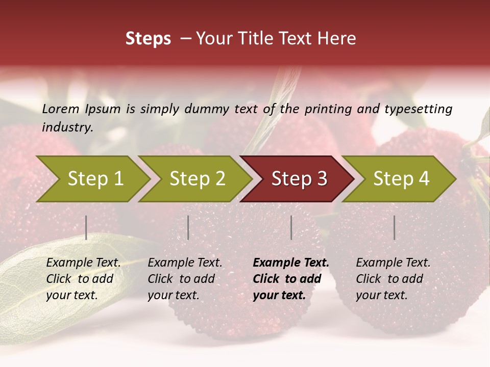 Harvesting Summer Madrona PowerPoint Template