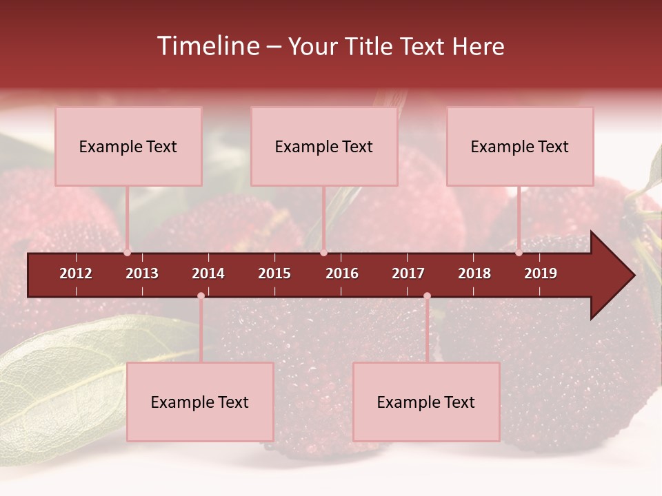 Harvesting Summer Madrona PowerPoint Template