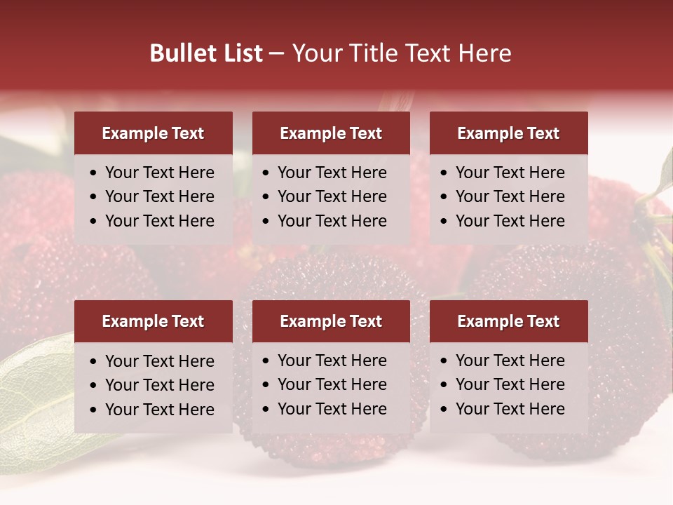 Harvesting Summer Madrona PowerPoint Template