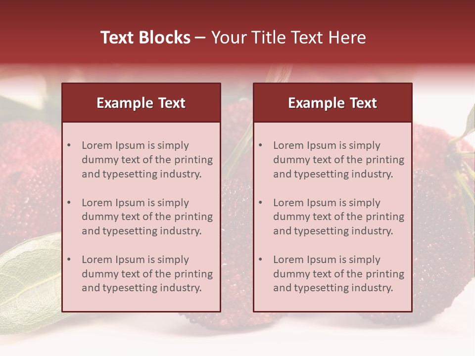 Harvesting Summer Madrona PowerPoint Template