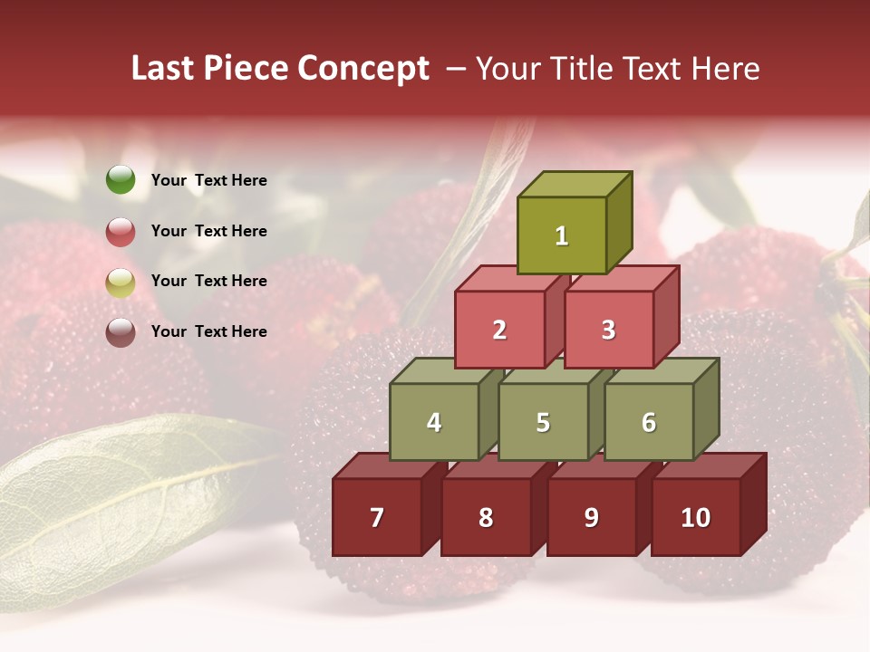 Harvesting Summer Madrona PowerPoint Template