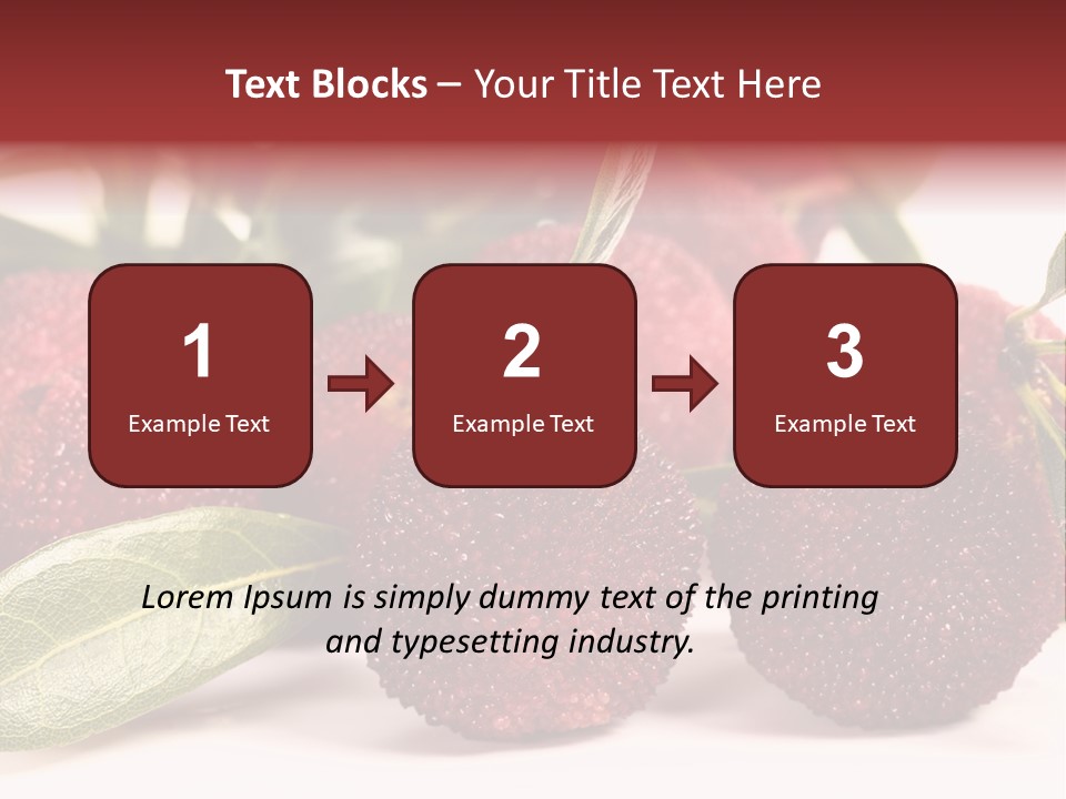 Harvesting Summer Madrona PowerPoint Template