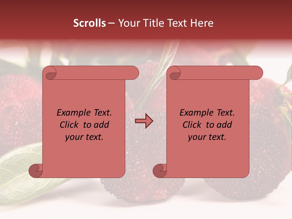 Harvesting Summer Madrona PowerPoint Template
