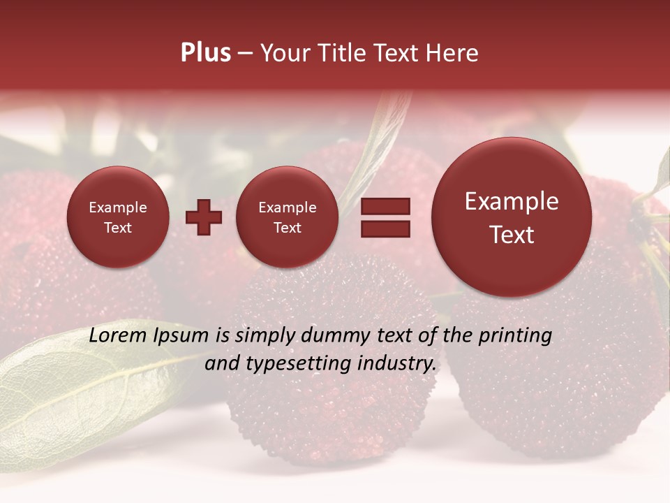 Harvesting Summer Madrona PowerPoint Template