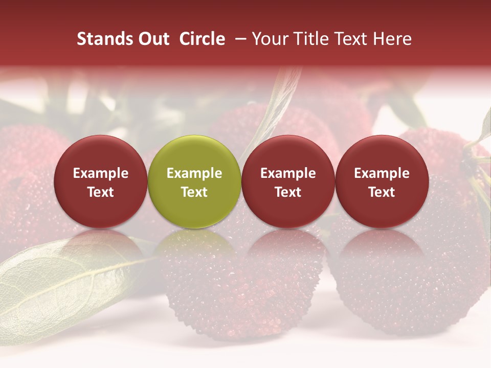 Harvesting Summer Madrona PowerPoint Template