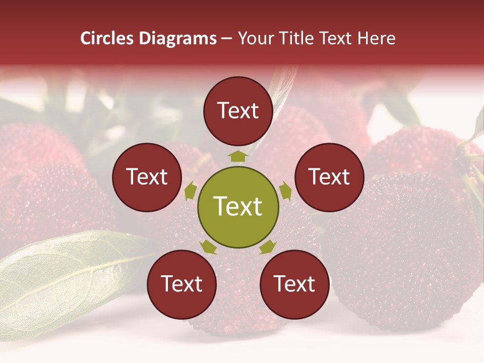 Harvesting Summer Madrona PowerPoint Template