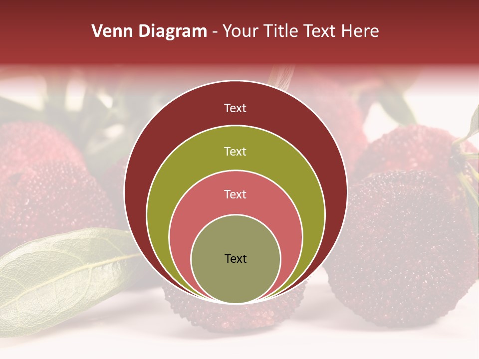 Harvesting Summer Madrona PowerPoint Template