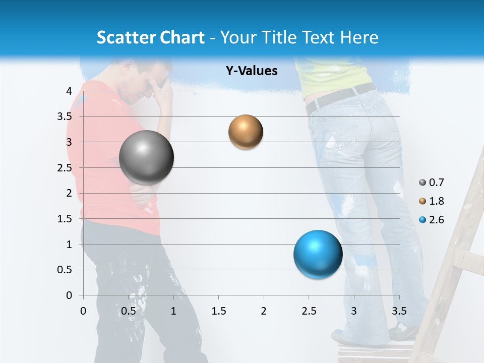 Colorful Background Worker PowerPoint Template