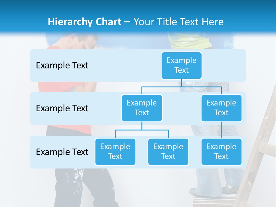 Colorful Background Worker PowerPoint Template