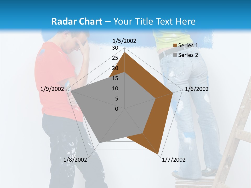 Colorful Background Worker PowerPoint Template