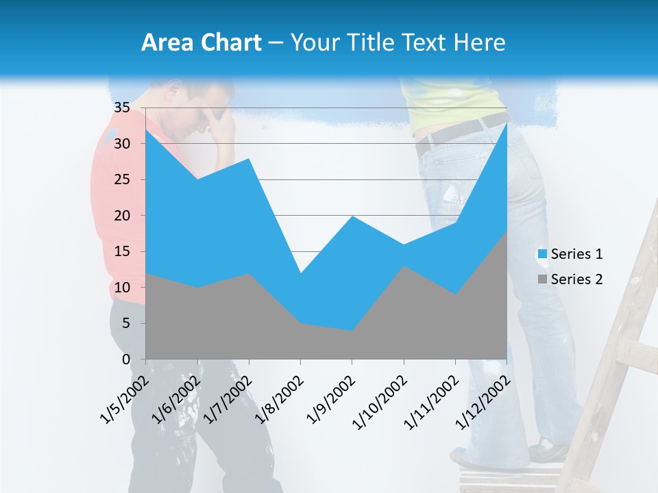 Colorful Background Worker PowerPoint Template