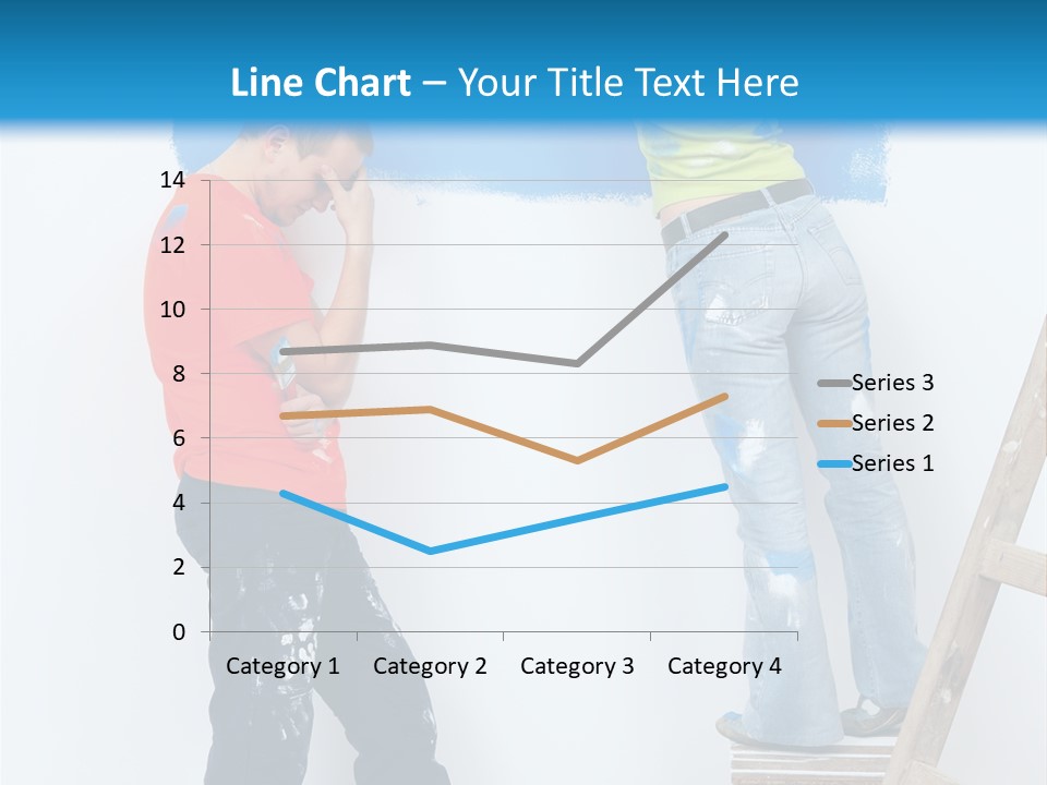 Colorful Background Worker PowerPoint Template