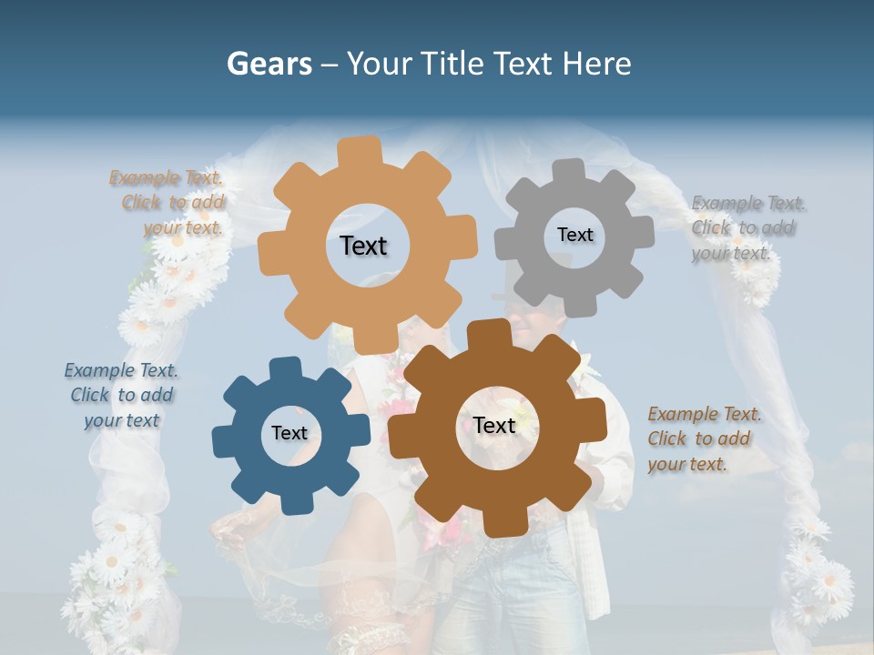 Decoration Pacific Woman PowerPoint Template