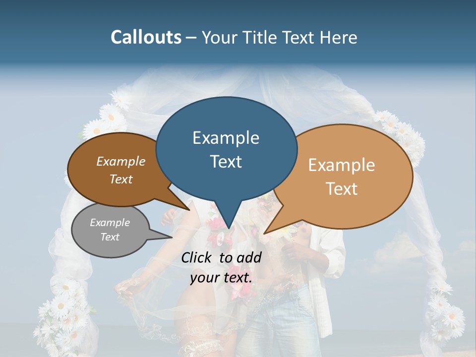 Decoration Pacific Woman PowerPoint Template