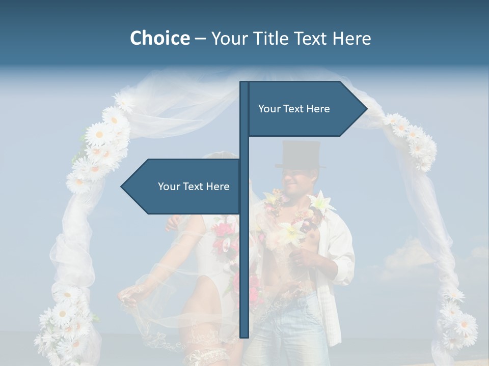 Decoration Pacific Woman PowerPoint Template