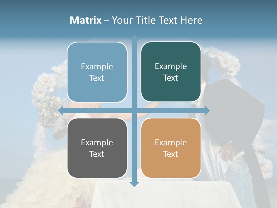 Floral Cheerful Putting PowerPoint Template