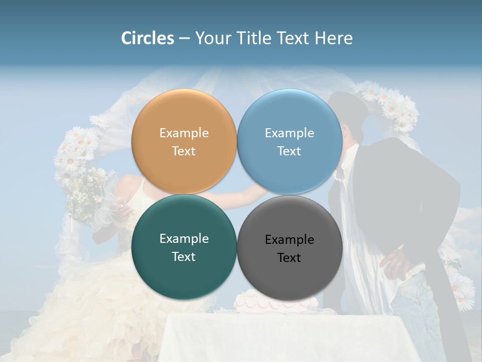 Floral Cheerful Putting PowerPoint Template