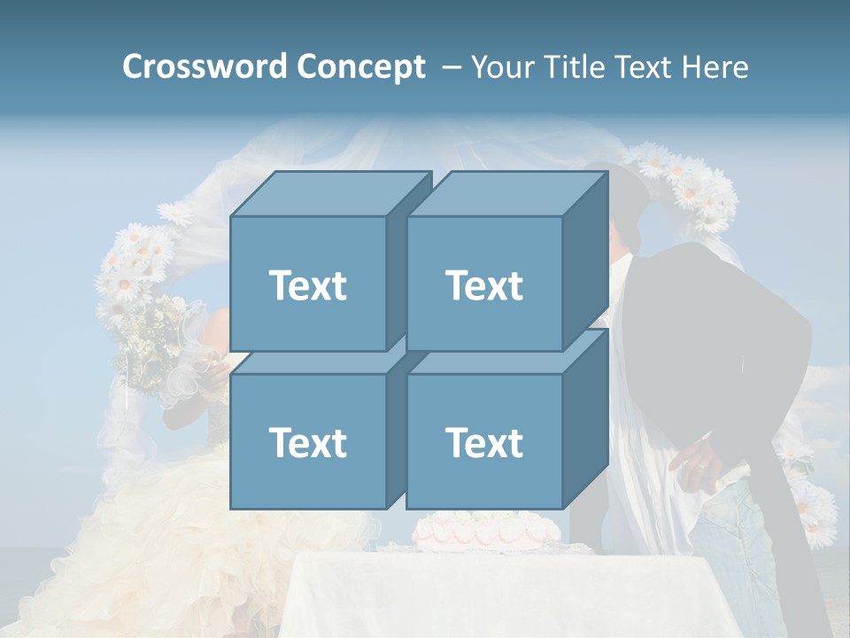 Floral Cheerful Putting PowerPoint Template
