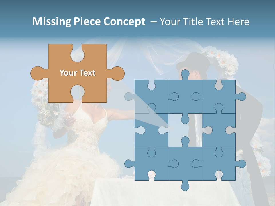 Floral Cheerful Putting PowerPoint Template