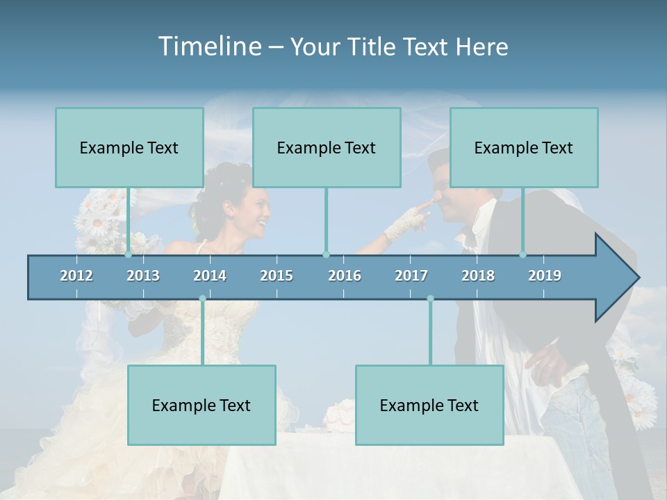 Floral Cheerful Putting PowerPoint Template
