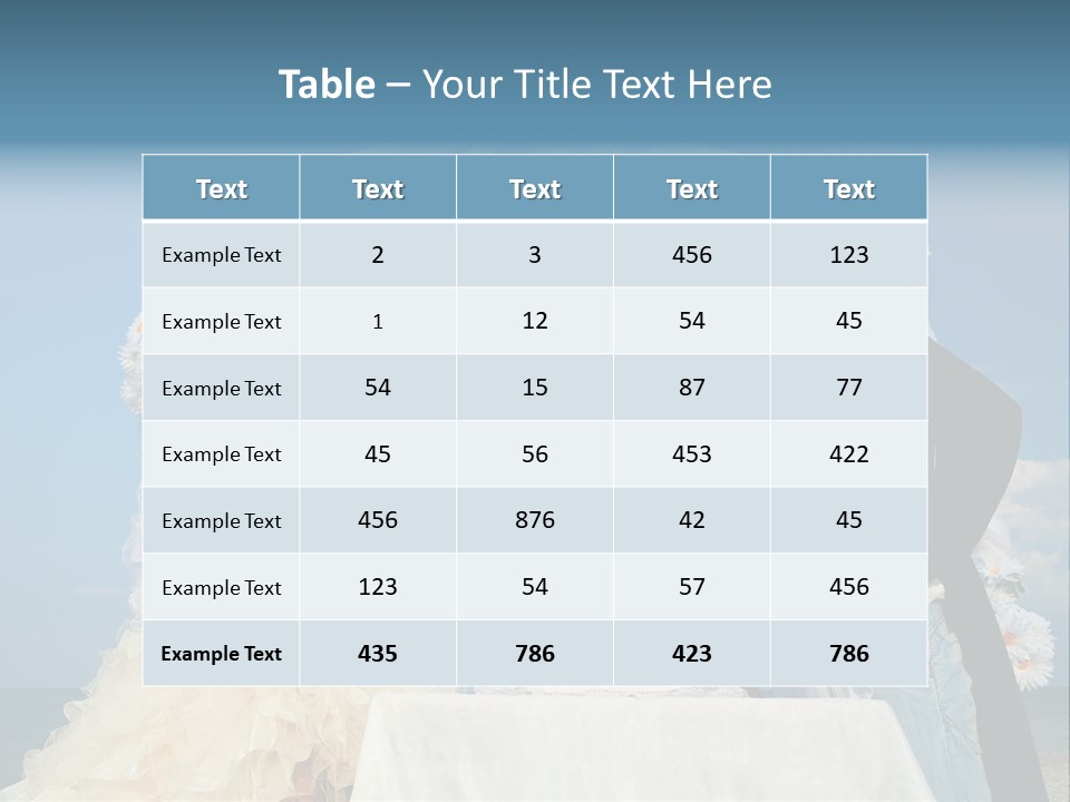 Floral Cheerful Putting PowerPoint Template