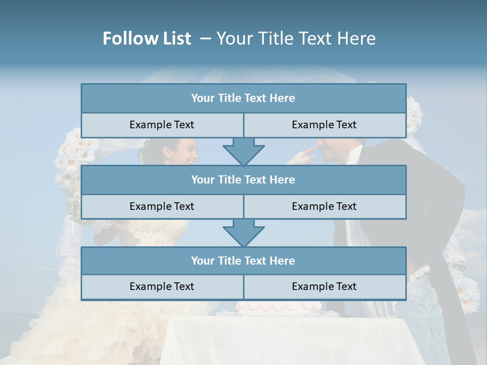 Floral Cheerful Putting PowerPoint Template