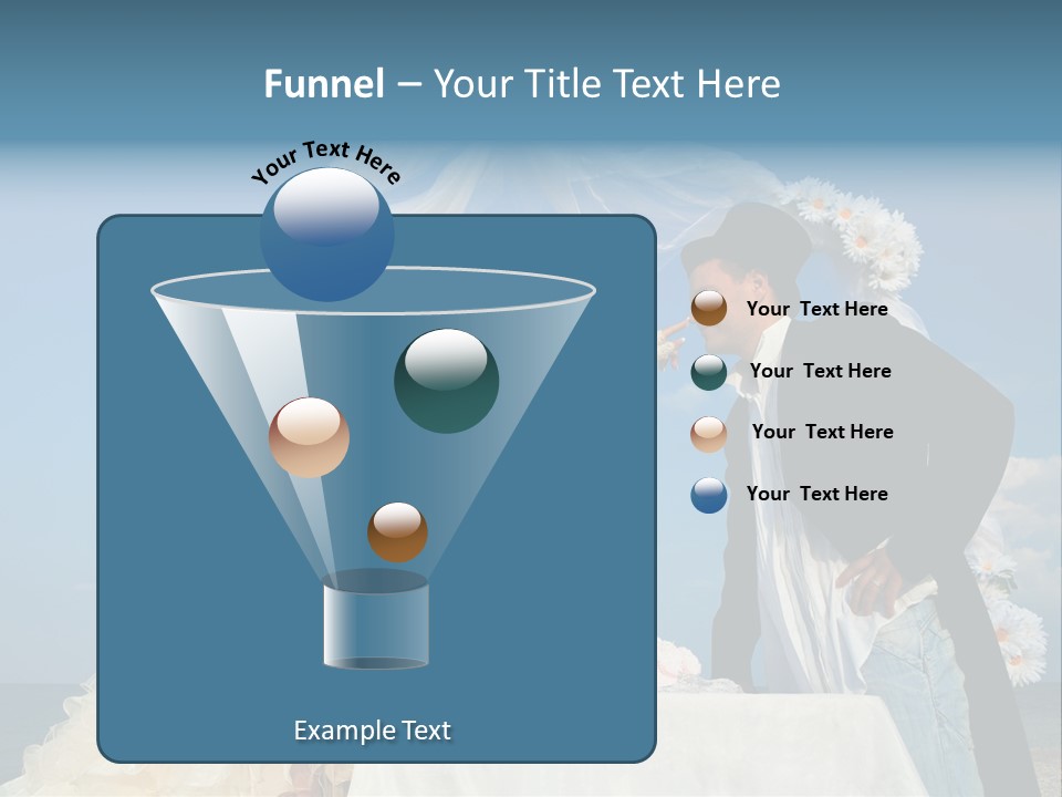 Floral Cheerful Putting PowerPoint Template