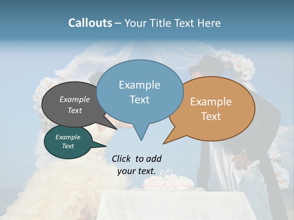 Floral Cheerful Putting PowerPoint Template