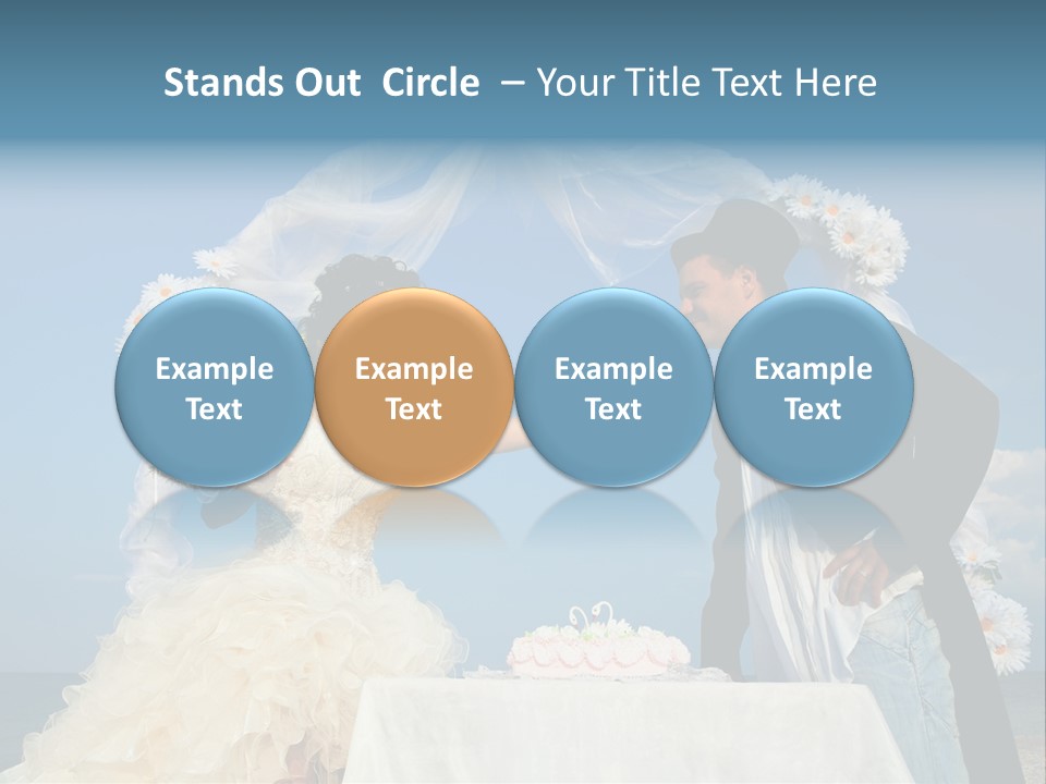 Floral Cheerful Putting PowerPoint Template