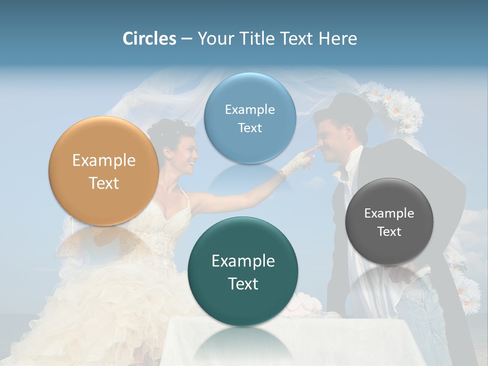 Floral Cheerful Putting PowerPoint Template