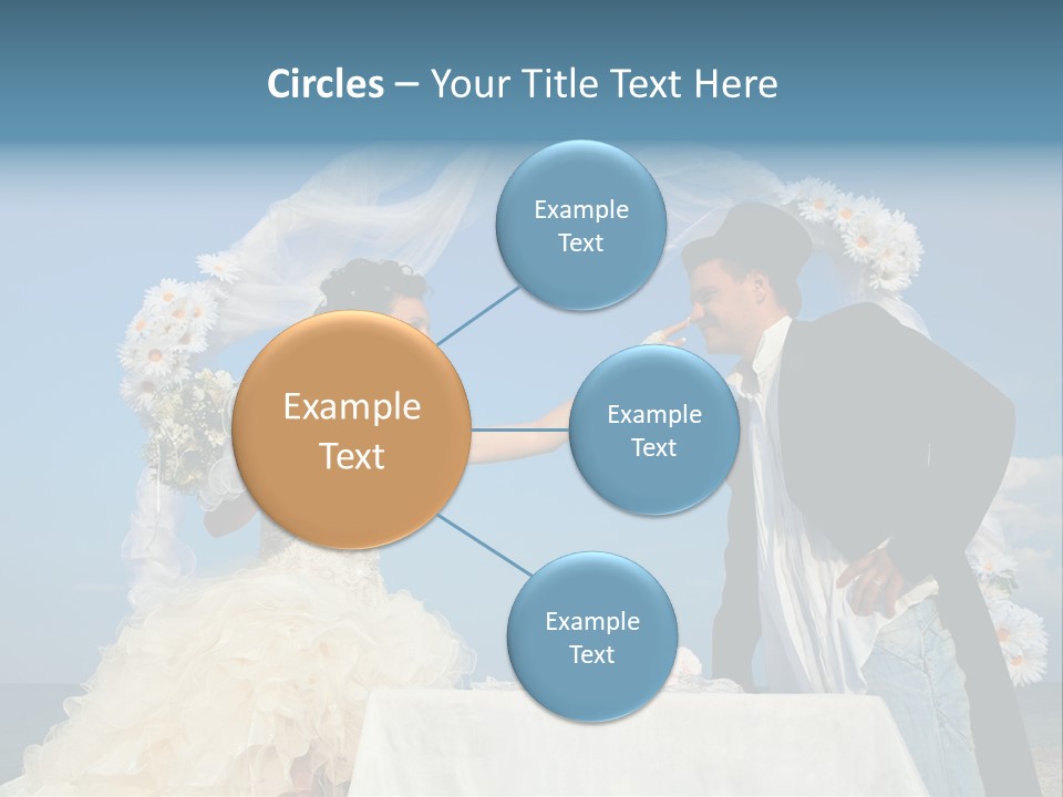 Floral Cheerful Putting PowerPoint Template