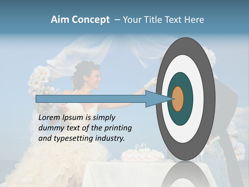 Floral Cheerful Putting PowerPoint Template