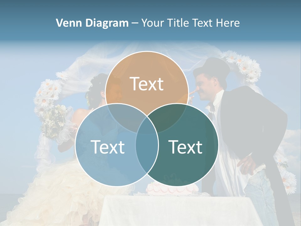 Floral Cheerful Putting PowerPoint Template