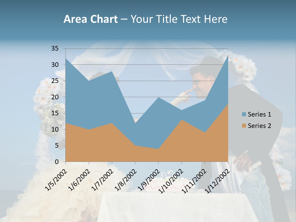 Floral Cheerful Putting PowerPoint Template