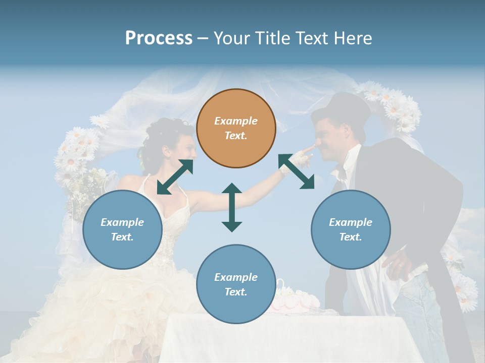 Floral Cheerful Putting PowerPoint Template